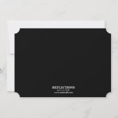 ストックバー引っ越し祝いパーティーカクテルパーティー 招待状 (裏面)