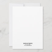 ストックバー引っ越し祝いパーティーパーティの招待状 招待状 (裏面)