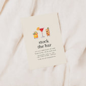 ストックバー引っ越し祝いパーティーパーティー招待状 招待状