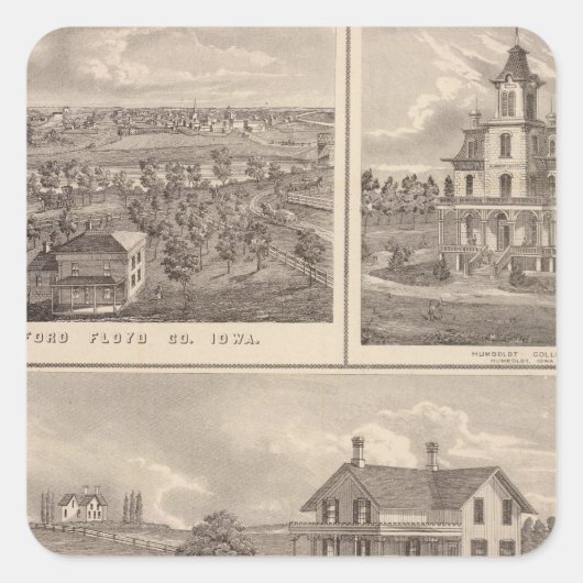 ストックファーム スクエアシール (正面)