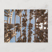 ストックフィッシュロフォテン諸島ノルウェー ポストカード (正面)