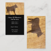 ストックブローカーの名刺 名刺 (正面/裏面)