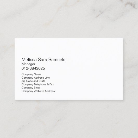 ストックブローカーブラックストックグラフアイコン投資 名刺 (裏面)