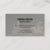 ストックブローカー |投資グラフ 名刺 (裏面)