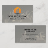 ストックブローカー |投資グラフ 名刺 (正面/裏面)