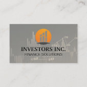 ストックブローカー |投資グラフ 名刺 (正面)