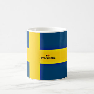ストックホルムが大好き コーヒーマグカップ