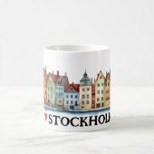 ストックホルムが大好き |スウェーデン旅行 |コーヒー コーヒーマグカップ (中央)
