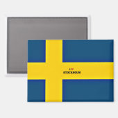 ストックホルムが大好き マグネット (正面/裏面)