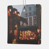 ストックホルムのクリスマスマーケット セラミックオーナメント (左)