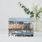 ストックホルムのストランドヴァーゲン写真左… ポストカード (スタンド正面)