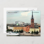 ストックホルムのリダーホルメン写真オラ… ポストカード (正面/裏面)