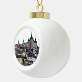 ストックホルムの眺め セラミックボールオーナメント (右)