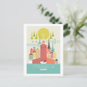 ストックホルムはがき ポストカード (スタンド正面)