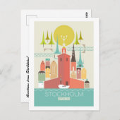 ストックホルムはがき ポストカード (正面/裏面)
