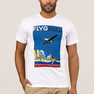 ストックホルムを飛び越える Tシャツ