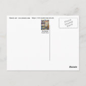 ストックホルムガムラスタンオールドタウン ポストカード (裏面)