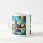 ストックホルムシティホールマグ コーヒーマグカップ (正面左)