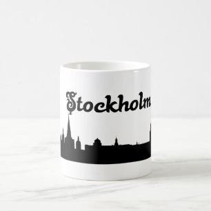 ストックホルムスウェーデンの陸標のギフトのマグ コーヒーマグカップ