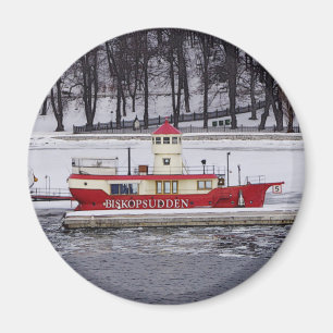 ストックホルムスウェーデンのLightship Biskopsudden マグネット