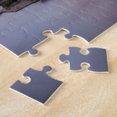 ストックホルムスウェーデンシティノーザンサンセットスカンジナビア ジグソーパズル (側面)