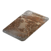 ストックホルムスウェーデンシティビュースカイ マグネット (左側)