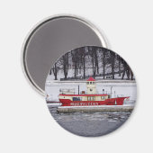 ストックホルムスウェーデンライトシップビスコプタント マグネット (正面/裏面)