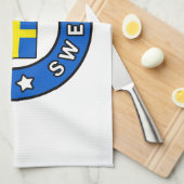 ストックホルムスウェーデン キッチンタオル (四つ折り)