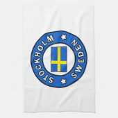 ストックホルムスウェーデン キッチンタオル (縦)