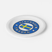 ストックホルムスウェーデン ペーパープレート (アングル)