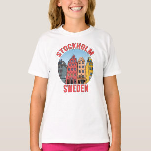 ストックホルムスウェーデン Tシャツ