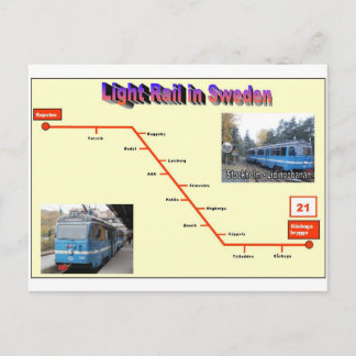 ストックホルムリディンオバナン ポストカード