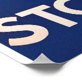 ストックホルムヴィンテージ旅行ポスター ポスター (角)