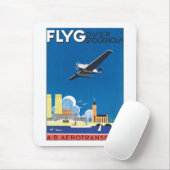 ストックホルム上のFlyg マウスパッド (マウス)