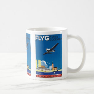 ストックホルム上空 コーヒーマグカップ