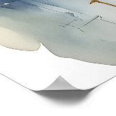 ストックホルム水彩画 ポスター (角)