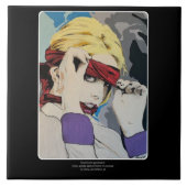 ストックホルム絵を描症候群の タイル (正面)