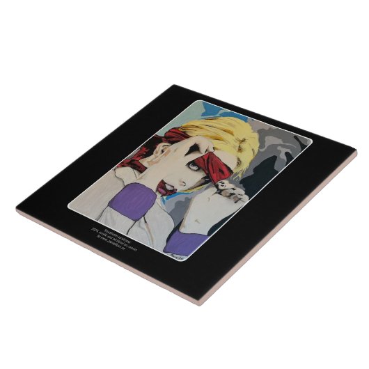 ストックホルム絵を描症候群の タイル (側面)