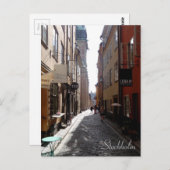 ストックホルム通り ポストカード (正面/裏面)