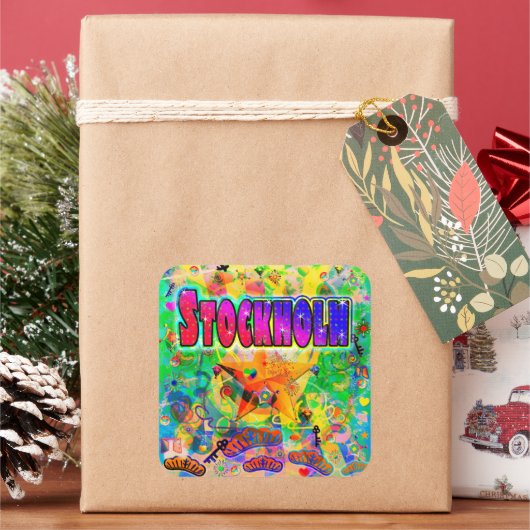 ストックホルム エポックアワー ステッカー (クリスマス)