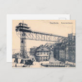 ストックホルム、カタリナヒッセンのエレベーター、1919、ポス ポストカード (正面/裏面)