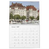 ストックホルム カレンダー (1月 2027)