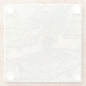 ストックホルム ガラスコースター (裏面)