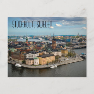 ストックホルム、スウェーデンのはがき ポストカード