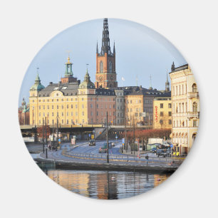ストックホルム、スウェーデンのGamla Stan マグネット
