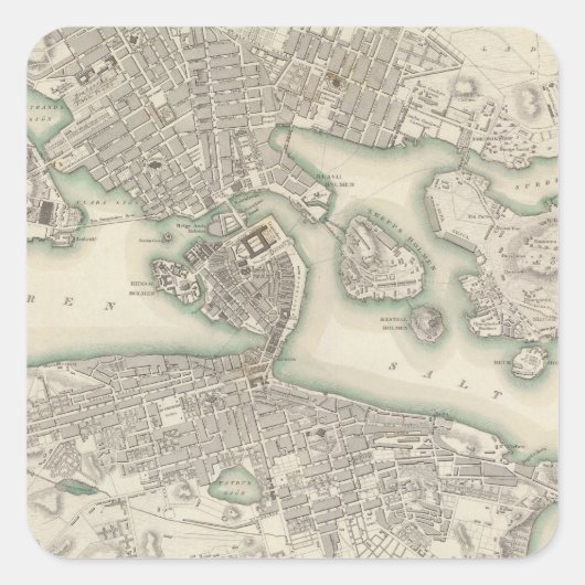 ストックホルム スクエアシール (正面)