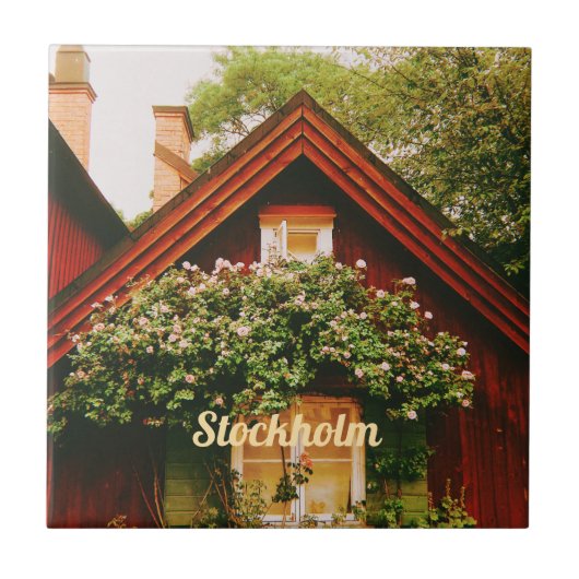 ストックホルム、セーデルマルム、スウェーデン タイル (正面)