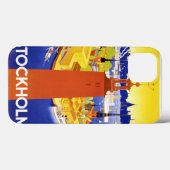 ストックホルム・ビンテージ・トラベルのポスターが復活 Case-Mate iPhoneケース (裏面 (横))