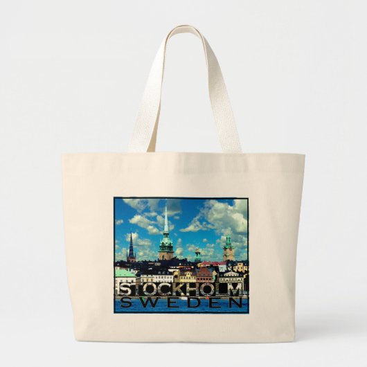 ストックホルム ラージトートバッグ (正面)