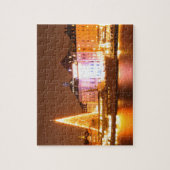 ストックホルム、夜のクリスマスのスウェーデン ジグソーパズル (縦)